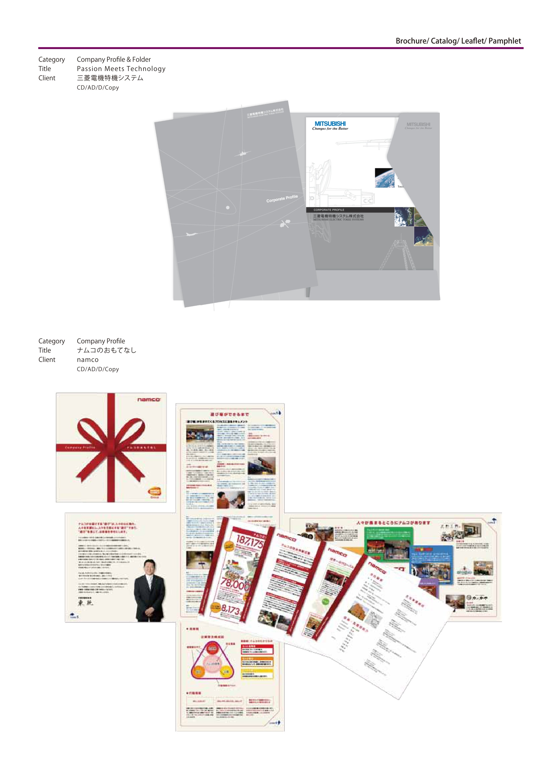Brochure / Catalog / Leaflet